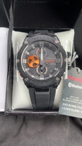 本日限定　G ショック　GST-B100B-1A4JF
