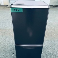 2306番 Panasonic✨ノンフロン冷凍冷蔵庫✨NR-B148W-T‼️