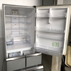 アクア 5ドア冷蔵庫 AQR-SD42F 415L シルバー 17年製 配送無料
