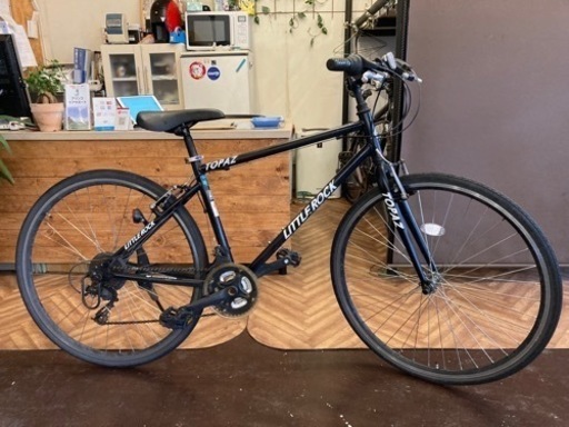 【700×28c】18段変速　クロスバイク　ブラック 700×28c】18段変速 クロスバイク ブラック