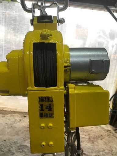 ☆彡トーヨーコーケン ベビーホイスト BH-N300 100V 中古 ウインチ!足場!荷揚げ!!!建築資材・電動工具・
