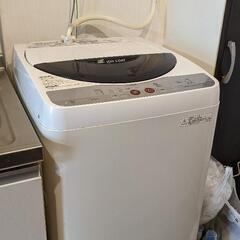 【お譲り先決定】【無料】SHARP 洗濯機 5.5kg