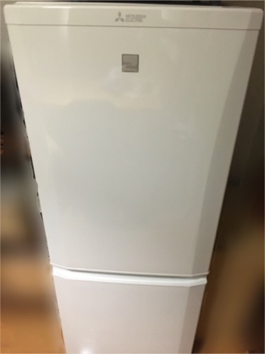【値下げ】三菱 146L 2ドアノンフロン冷蔵庫 2019年製