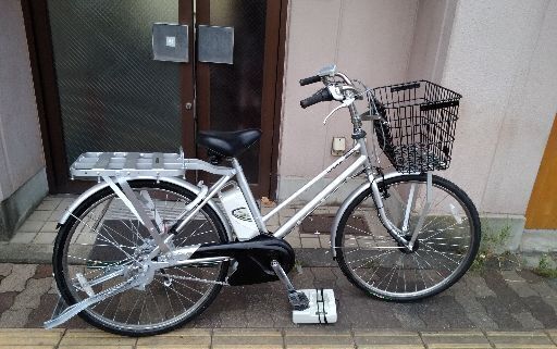 Panasonic[BE-ELG63S]電動アシスト自転車 ビジネスビビ26型 (新品)13.2Ahバッテリー/モダンシルバー