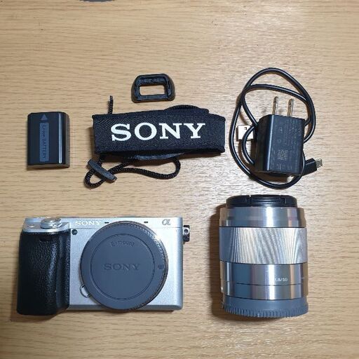 カメラ sony6400とレンズ 50F1.8