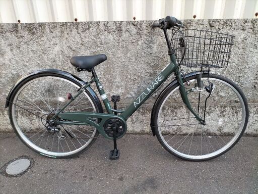 売約済みです。【札幌市内配達無料】【防犯登録料込】美品中古車　鍵新品　BAA車　２7インチ　AZZURARE　６段切替 売約済みです。【札幌市内配達無料】【防犯登録料込】美品中古車 鍵