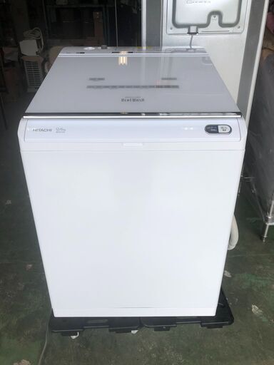 2019年製 【美品】 HITACHI 日立 ビートウォッシュ 洗濯乾燥機 BW-DX120E 上開き 縦型 洗濯12kg 乾燥6kg インバーター搭載