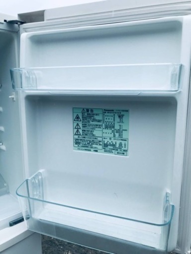 ET2346番⭐️Panasonicノンフロン冷凍冷蔵庫⭐️