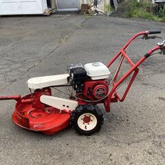 現品確認歓迎 初期不良対応OK 整備済 自走式 草刈機 5馬力 ロータリーオートモア サンケー 佐藤製作所 サンエース SR610　厚木市上依知 現品確認歓迎 初期不良対応OK 整備済 自走式 草刈機 5馬力