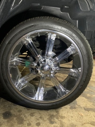 ハマー H2 26インチ 10J ４本セット 315/40r26直接引き取り限定