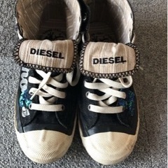 DIESELハイカットスニーカー24cm   お値下げしました♪