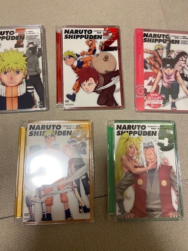 ナルト　DVD 過去編　木ノ葉の軌跡　全巻セット