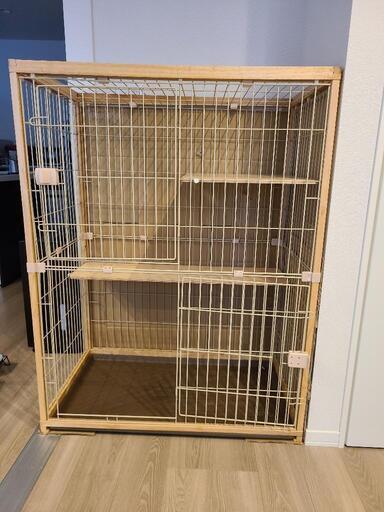 猫用ゲージ\u0026トイレ