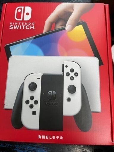 新品 未使用 Nintendo Switch(有機ELモデル) Joy-Con(L)/(R) ホワイト 2022/08/20
