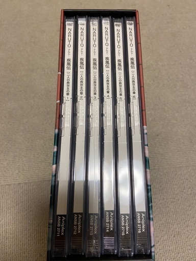 ナルト　DVD 二人の救世主　全巻セット