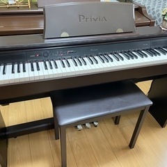 電子ピアノCASIO PX-760BN Privia 88鍵盤　...