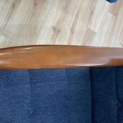 引き取り限定　カリモク60 kチェア 2シータータープブルー