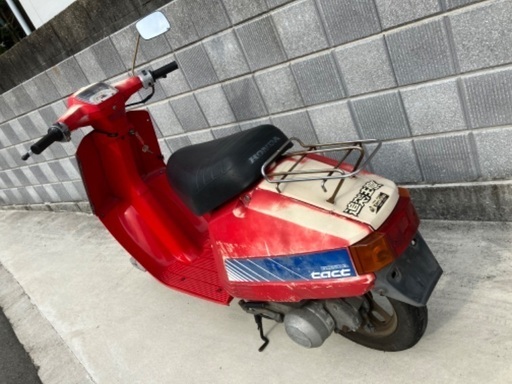 ホンダ　タクトフルマーク　ＡＢ０７　シート極美　走行可　２スト　タクト　セル付　中異音有り　白煙無し　ＴＡＣＴ　登録証　発送可　キャブレター　１２Ｖ
