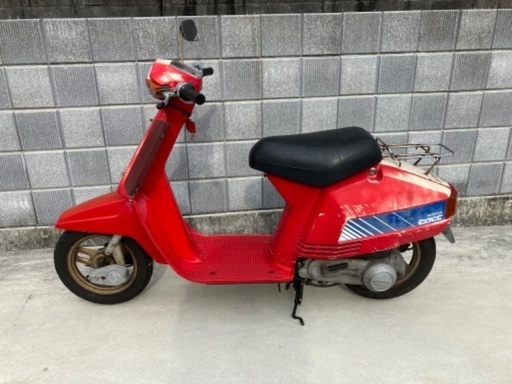 ホンダ　タクトフルマーク　ＡＢ０７　シート極美　走行可　２スト　タクト　セル付　中異音有り　白煙無し　ＴＡＣＴ　登録証　発送可　キャブレター　１２Ｖ
