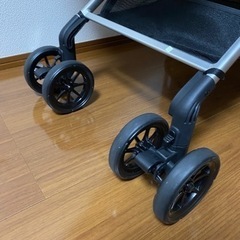 美品】ピジョン A型ベビーカー カルナス グレー 生後1ヶ月から