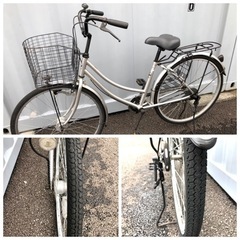 No.292  【LEDオートライト, 変速なし】★激安★ 中古自転車   26インチ 軽整備済み 安い 防犯登録 町田市 麻生区 神奈川 - 町田市