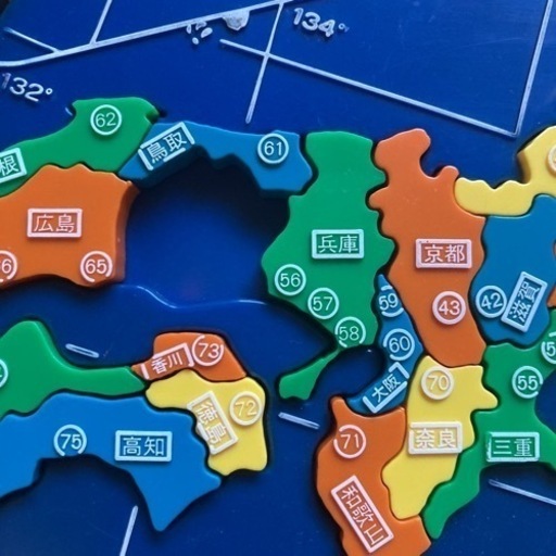 ドラえもん遊んで覚える日本地図パズル Shinty てだこ浦西の子供用品の中古あげます 譲ります ジモティーで不用品の処分