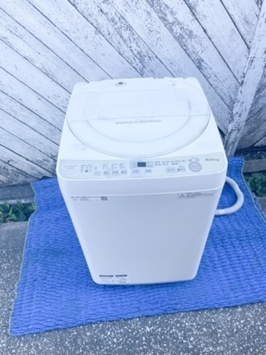 2018年製SHARP自動洗濯機ES-GE6B