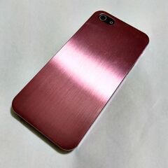 【ネット決済・配送可】iphone5 5s 専用ケース　アルミ削...