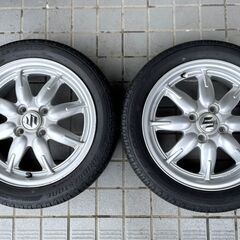 ★超軽量★アルトワークス純正ホイール★165/55R15★5～6分山