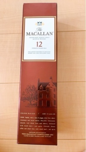 新品　マッカラン12年　ウイスキー　箱あり