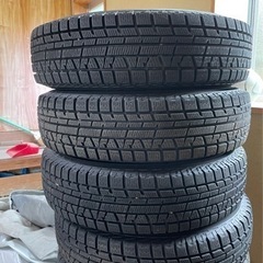 ホンダ純正ホイール付きスタッドレスセットヨコハマアイスガードIG50プラス　145/80R12