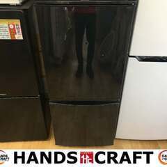 シャープ SJ-D14A-B 冷蔵庫 2015年製 137L 中古品 【ハンズクラフト宜