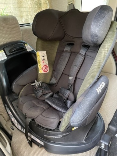 チャイルドシート0～4歳】Aprica クルリラプラス【中古・手渡し希望】