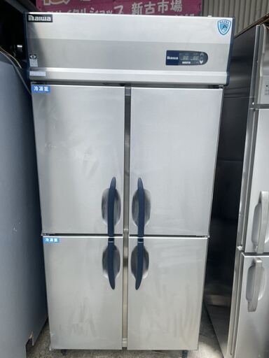☆中古品 大和冷機 ダイワ 業務用冷凍冷蔵庫（2冷2凍）311YS2-EC 2015年 100Ｖ 900ｘ650ｘ1905ｍｍ 動作問題なし☆