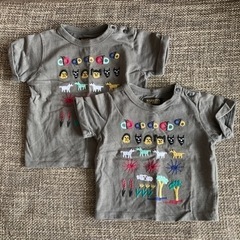 マーキーズ　刺繍Tシャツ　80.90