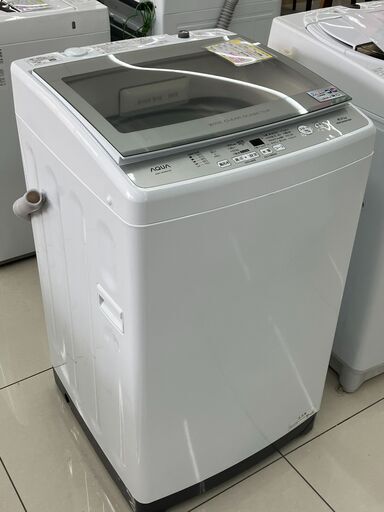 【AQUA/アクア/8kg洗濯機/AQW-V8MBK/2022年製/高年式】