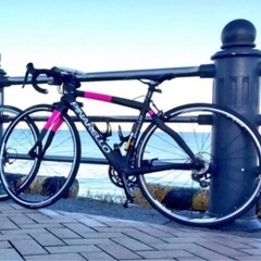 ピナレロ RAZHA ロードバイク ブラックピンク フルカーボン42型 完成車 譲ります