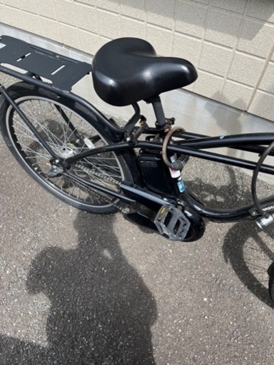 電動アシストパナソニックビーチクルーザー 電動自転車【中古】 レアパナソニック電動ビーチクルーザー型自転車