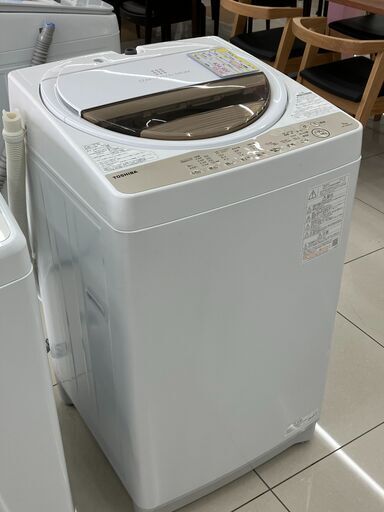 【TOSHIBA/東芝/7kg洗濯機/AW-7GME1/2022年製/高年式】