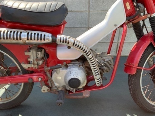 ハンターカブ ct110 JD01-10--- 不動車 書類、カギ付