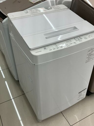 【TOSHIBA/東芝/10kg洗濯機/AW-10SD8（W)/2019年製】