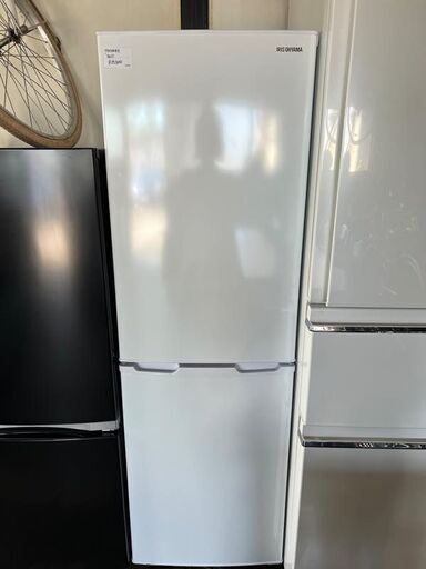 IRIS OHYAMA/アイリスオーヤマ 2021年製  2ドアノンフロン冷凍冷蔵庫 冷凍ストッカータイプ 162L 自社配送あり カップル ファミリー 安心の保証付き