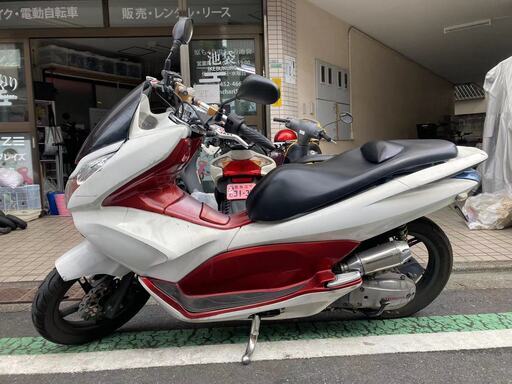 東京大塚発ホンダ　PCX　JF28現役バイク自賠責付き試乗も可能,乗って帰れます！