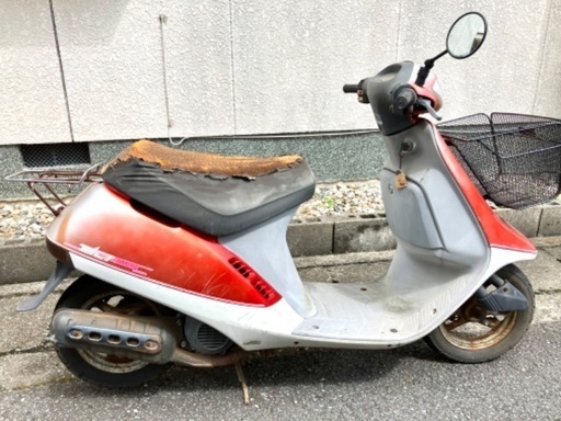 レア車　限定車　ジャンク　始動可　ホンダ　タクト　ＡＦ１６　不動　２スト　　１９８８　限定車　部品取りに　ＴＡＣＴ　発送可　１２Ｖ