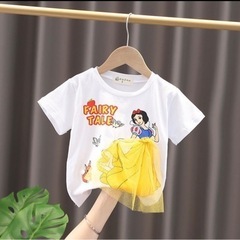 【ネット決済・配送可】新品‼️白雪姫 Tシャツ　100cm 子供