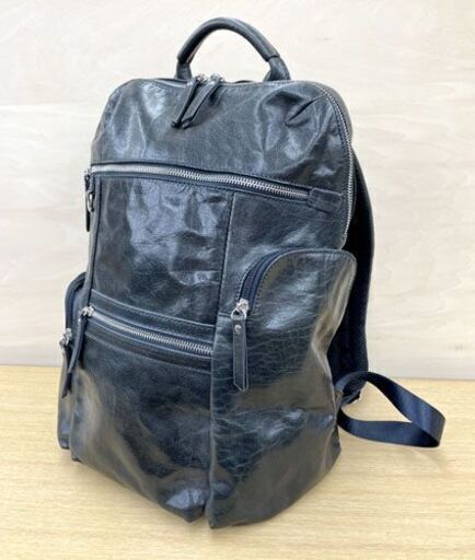 Snobbist レザーリュックサック ブラック系 バックパック 本革 スノビスト 札幌市手稲区