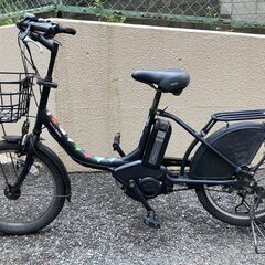 電動アシスト自転車　ヤマハ PAS Babby （PM20B-BK）