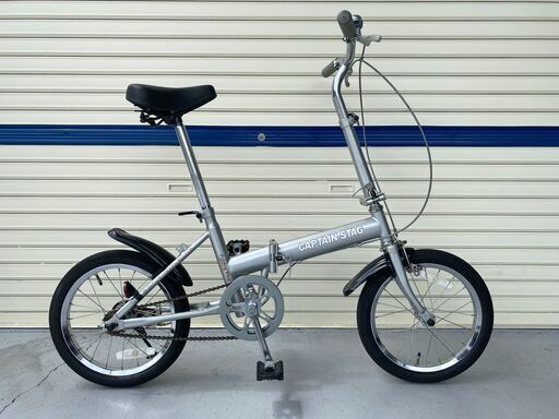 リサイクル自転車(2208-008)　ミニサイクル(折り畳み式)　１６インチ