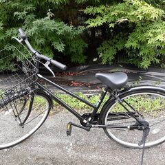 【あさひ】自転車26インチ【ブラック】