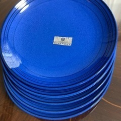 皿　ジバンシー　5枚　ブルー